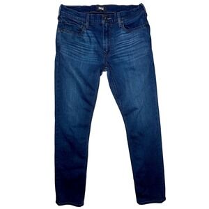 Paige Federal Slim Straight Leg Jeans‎ Dark Wash Blue Transcend Mens 31x31